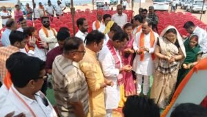 PWD विभाग की लापरवाही और घोर अनदेखी का शिकार बना राजिम का 4 लेन सड़क भूमिपूजन